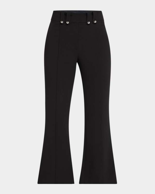 Dawson Cropped Flare Trousers